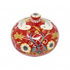 William Morris Gallery Licensed Round Dome Box - Strawberry Thief William Morris Gallery Licensed Round Dome Box - Strawberry Thief