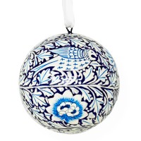 William Morris Gallery Licensed Bauble - Bird and Anemone William Morris Gallery Licensed Bauble - Bird and Anemone