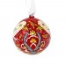 William Morris Gallery Licensed Mini Bauble - Strawberry Thief